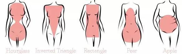 首先，辨別自己的體型