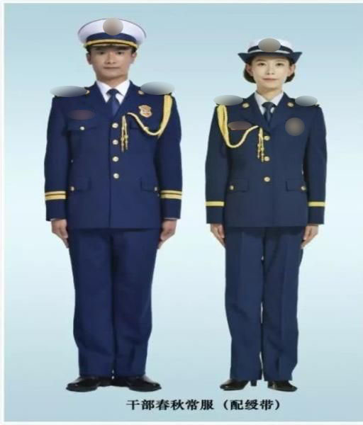 干部春秋常服（配綏帶）